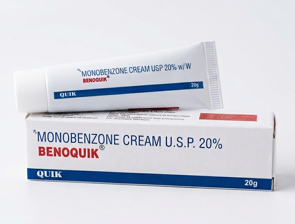 Monobenzone 20% Topical Treatment for Extensive Vitiligo